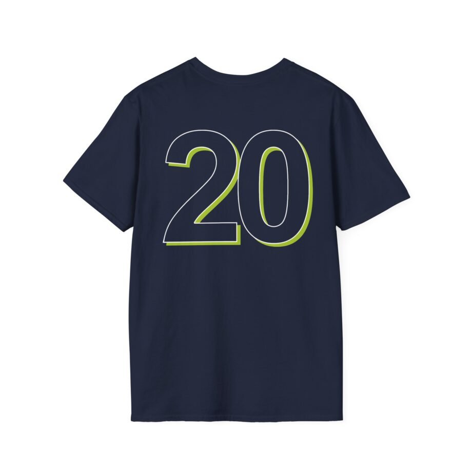 Overkill 19 Raglan Unisex Softstyle T-Shirt