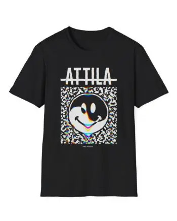 Attila Smiley Face Unisex Softstyle T-Shirt