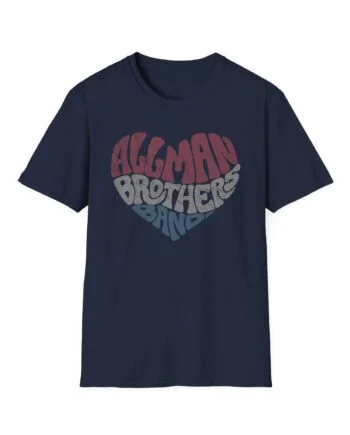 The Allman Brothers Heart Unisex Softstyle T-Shirt