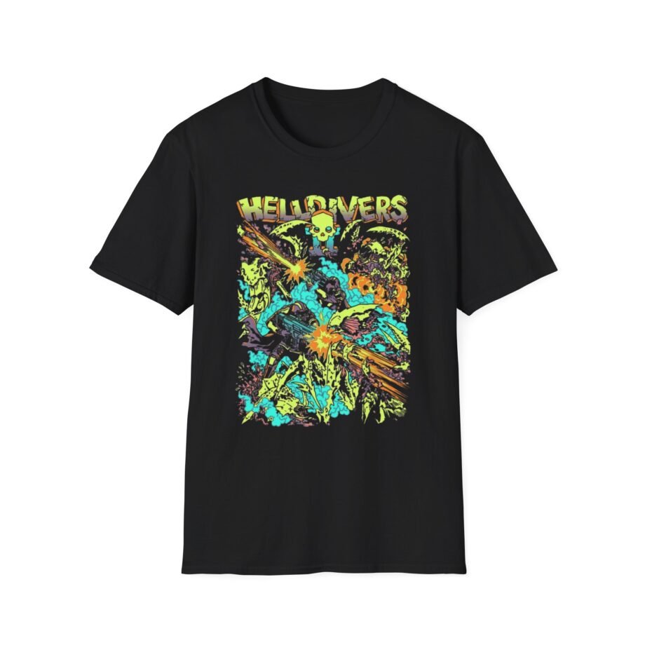 Helldivers the Taste of Freedom Unisex Soft-style T-shirt