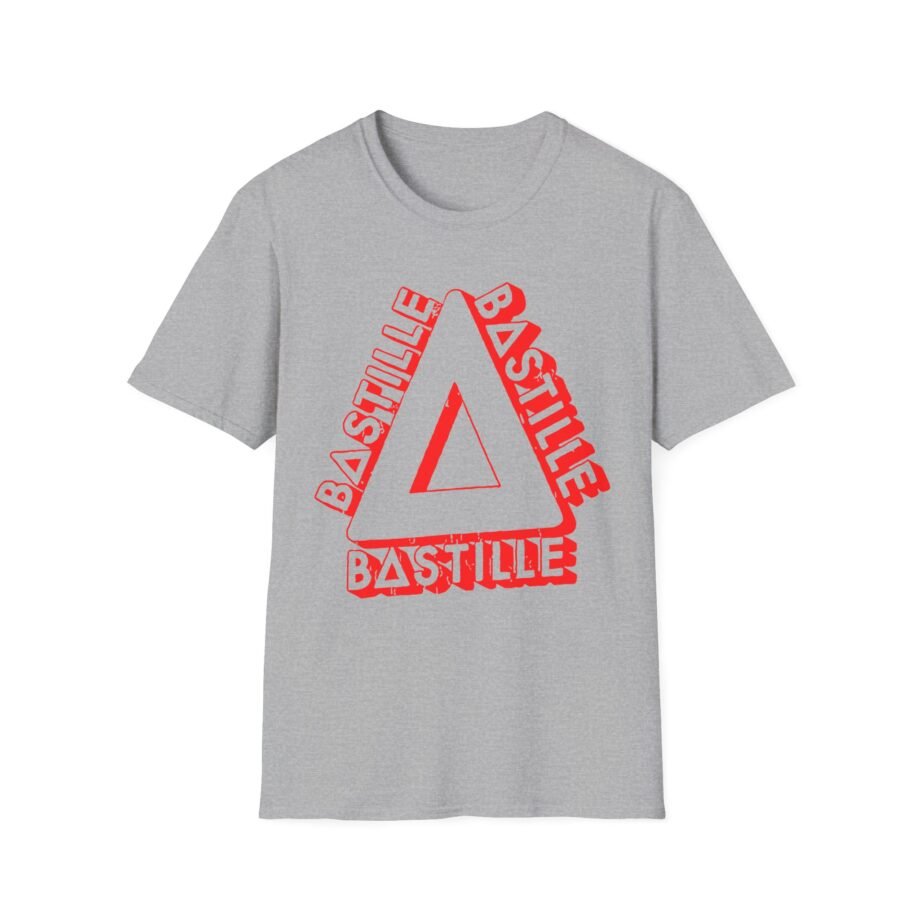 Bastille 3d Triangle Unisex Softstyle T-Shirt