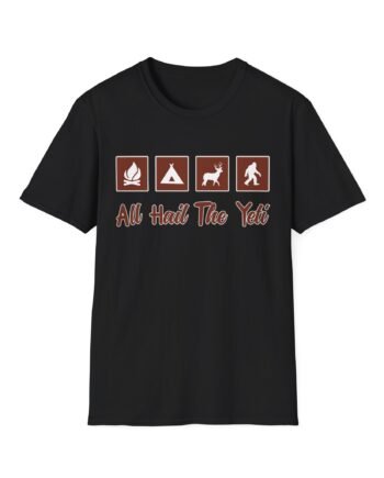 All Hail the Yeti Unisex Softstyle T-Shirt