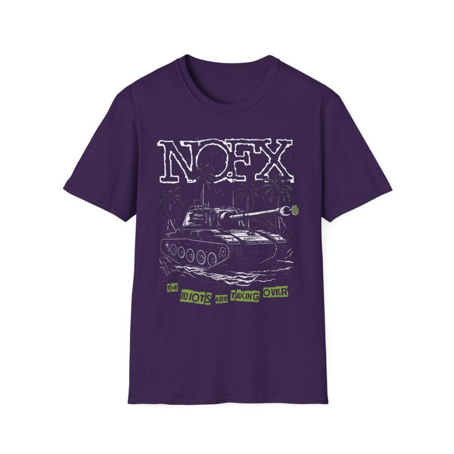 Nofx the Idiots Are Taking Over Unisex Softstyle T-Shirt
