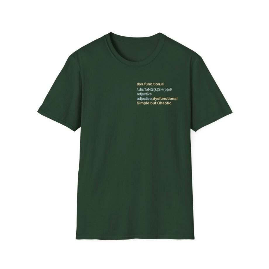 Alex Warren Dysfunctional Unisex Softstyle T-Shirt