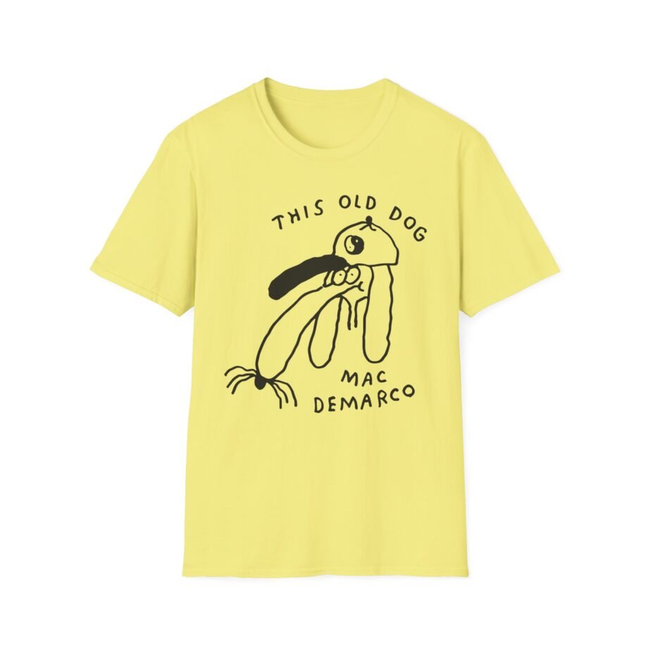 Mac Demarco Dog Doodle Unisex Softstyle T-Shirt