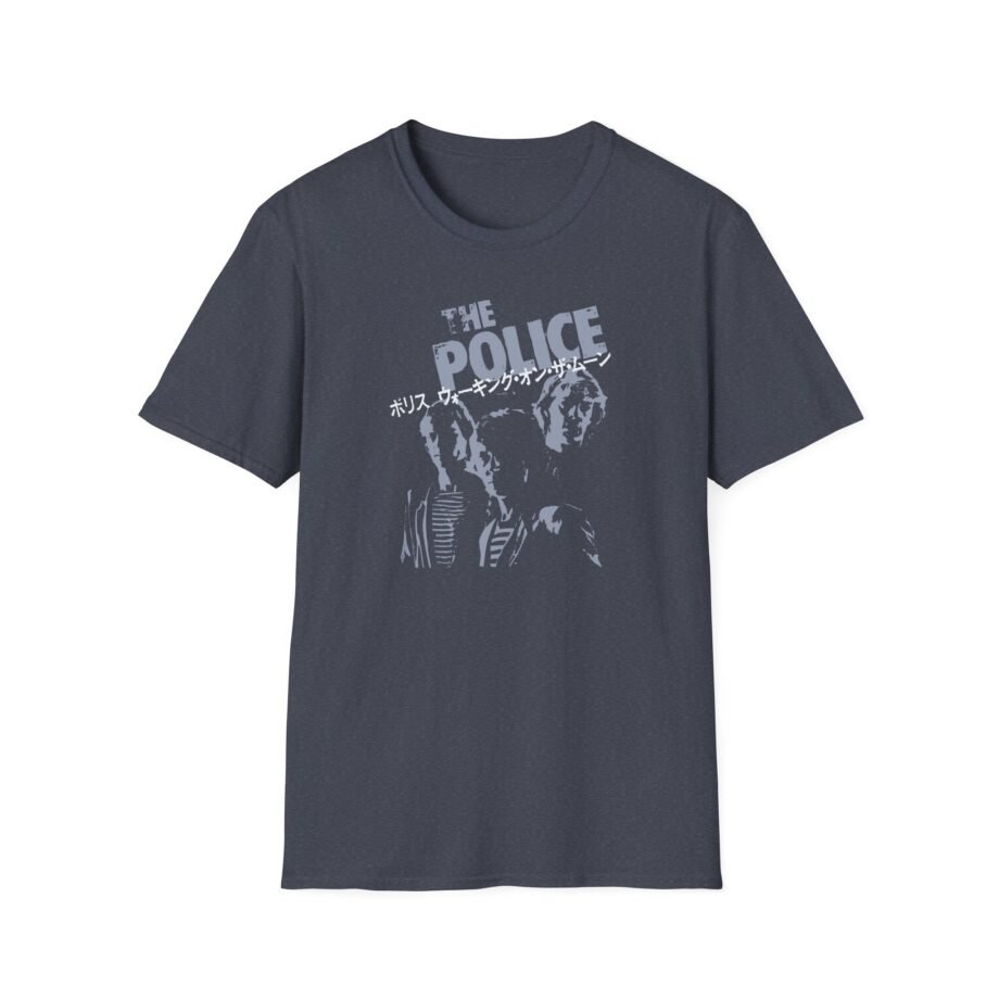 The Police Japan Retro Unisex Softstyle T-Shirt