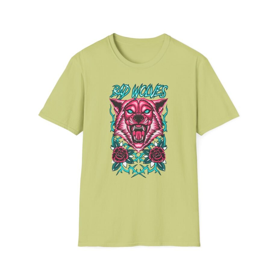 Bad Wolves Wolf in Vines Unisex Softstyle T-Shirt