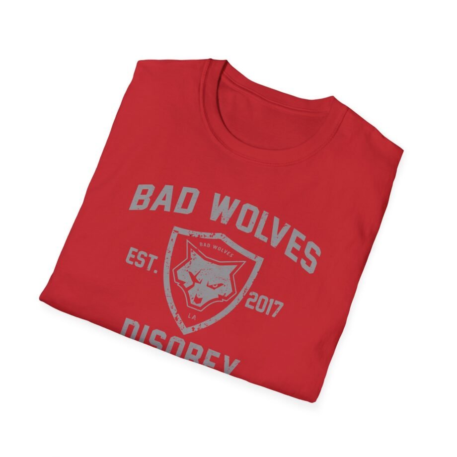 Bad Wolves Disobey Athletic Unisex Softstyle T-Shirt