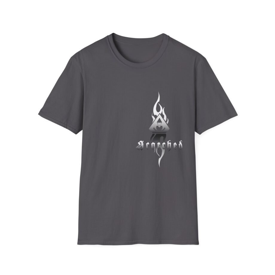 Overkill Scorched Stretched Logo Unisex Softstyle T-Shirt