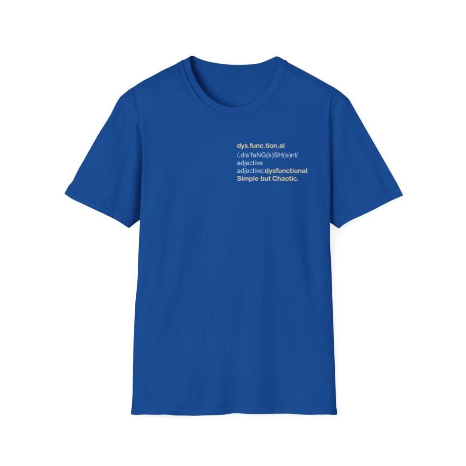 Alex Warren Dysfunctional Unisex Softstyle T-Shirt