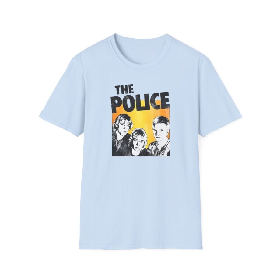 The Police Outlandos Bootleg 1980 Ragla Unisex Softstyle T-Shirt