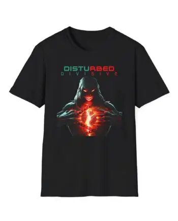 Disturbed Divisive Unisex Softstyle T-Shirt