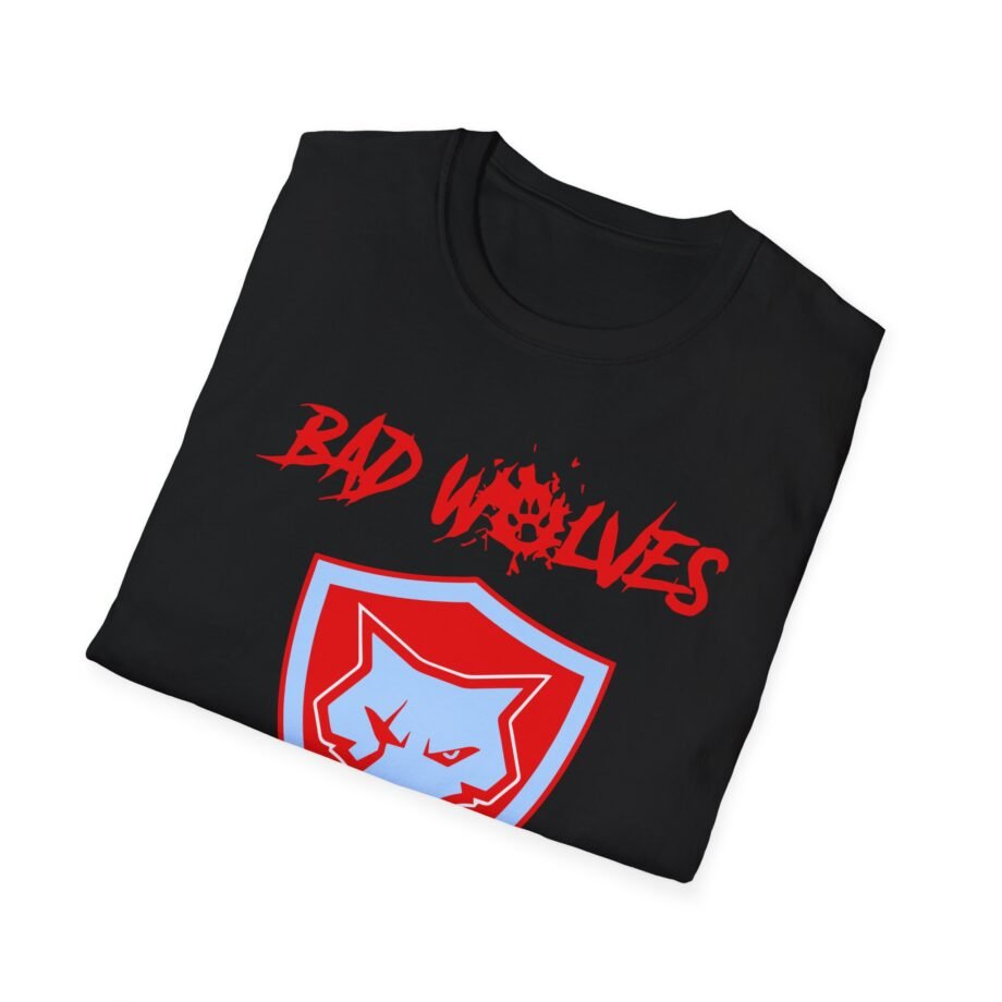 Bad Wolves Shield Blue Unisex Softstyle T-Shirt