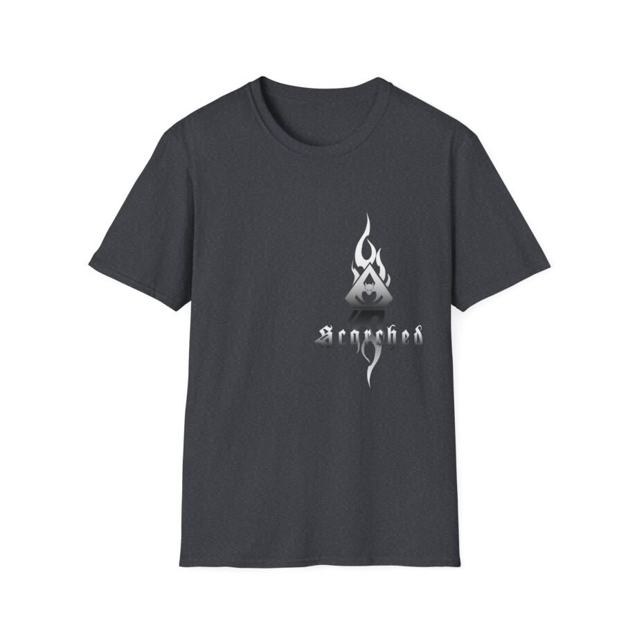 Overkill Scorched Stretched Logo Unisex Softstyle T-Shirt