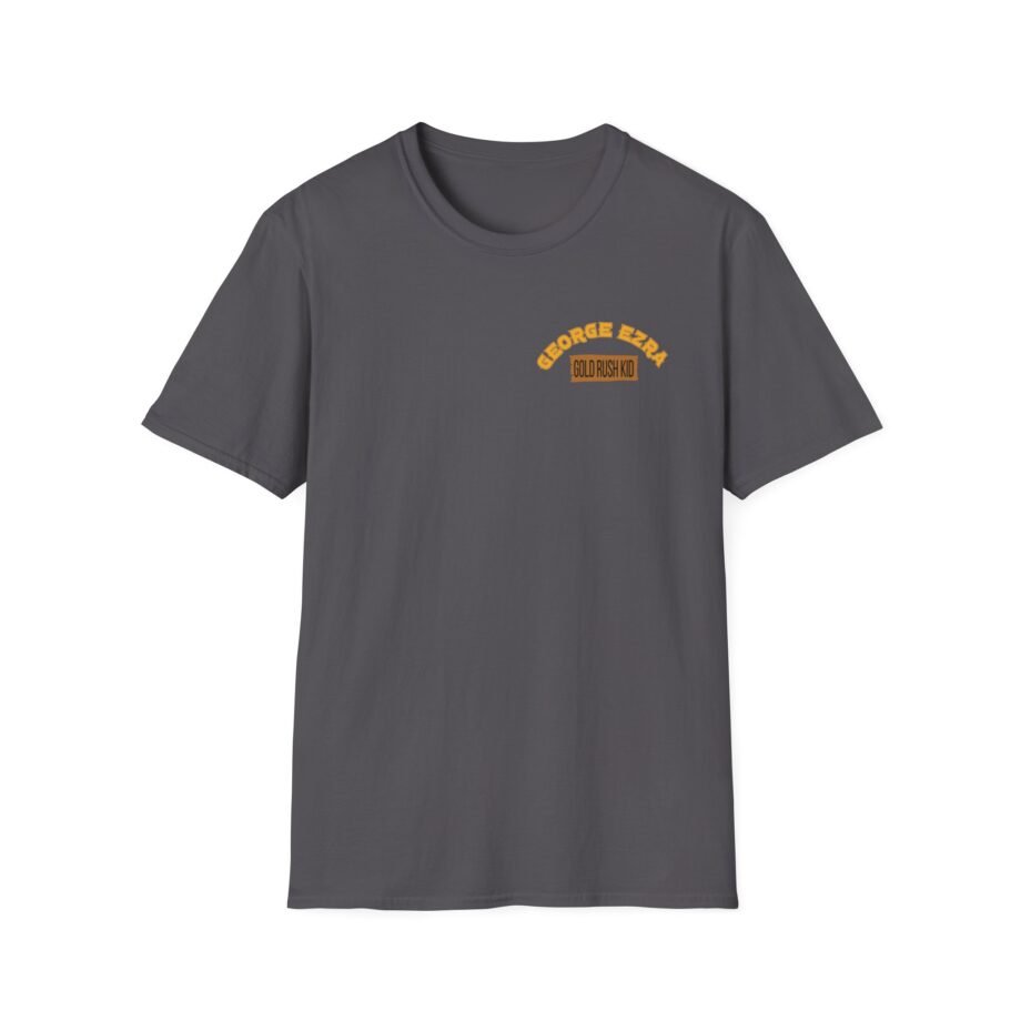 George Ezra Leaning Gold Rush Kid Unisex Softstyle T-Shirt
