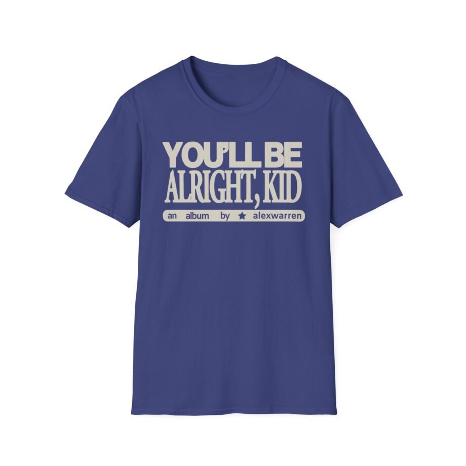 Alex Warren You’ll Be Alright Kid Unisex Softstyle T-Shirt