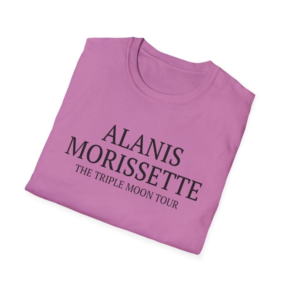 Alanis Morissette The Teple Moon Tour Unisex Softstyle T-Shirt