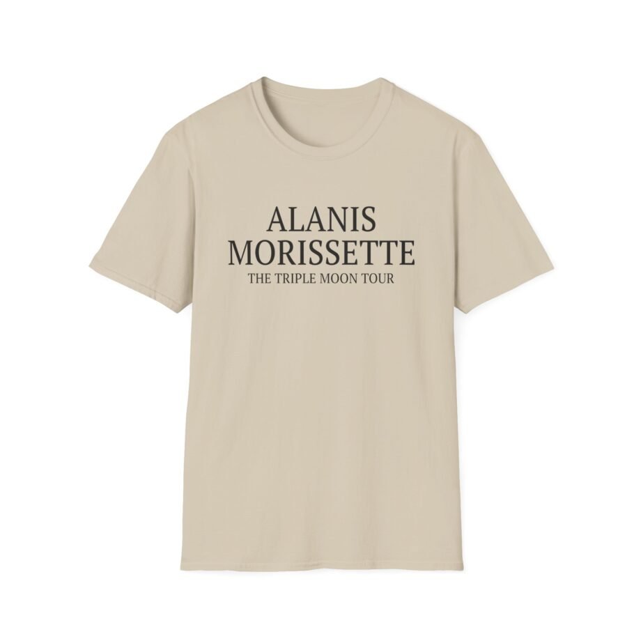 Alanis Morissette The Teple Moon Tour Unisex Softstyle T-Shirt