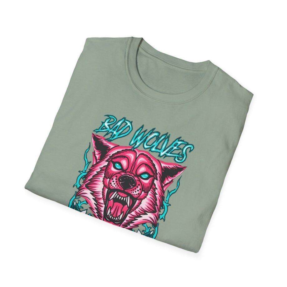Bad Wolves Wolf in Vines Unisex Softstyle T-Shirt