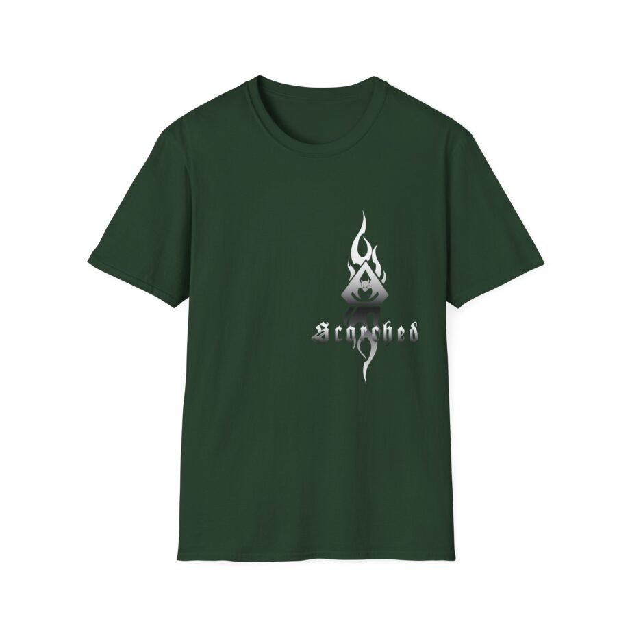 Overkill Scorched Stretched Logo Unisex Softstyle T-Shirt
