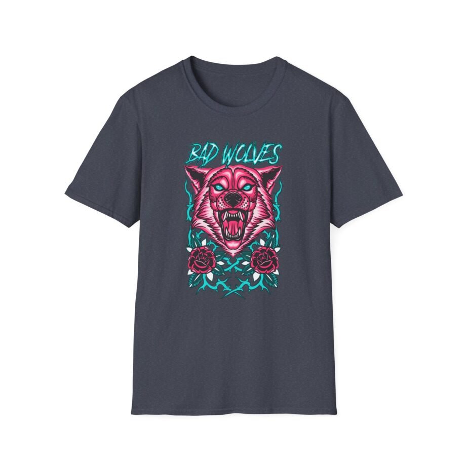 Bad Wolves Wolf in Vines Unisex Softstyle T-Shirt