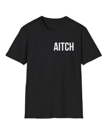 Aitch Pocket Logo Unisex Softstyle T-shirt
