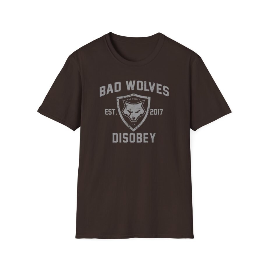 Bad Wolves Disobey Athletic Unisex Softstyle T-Shirt