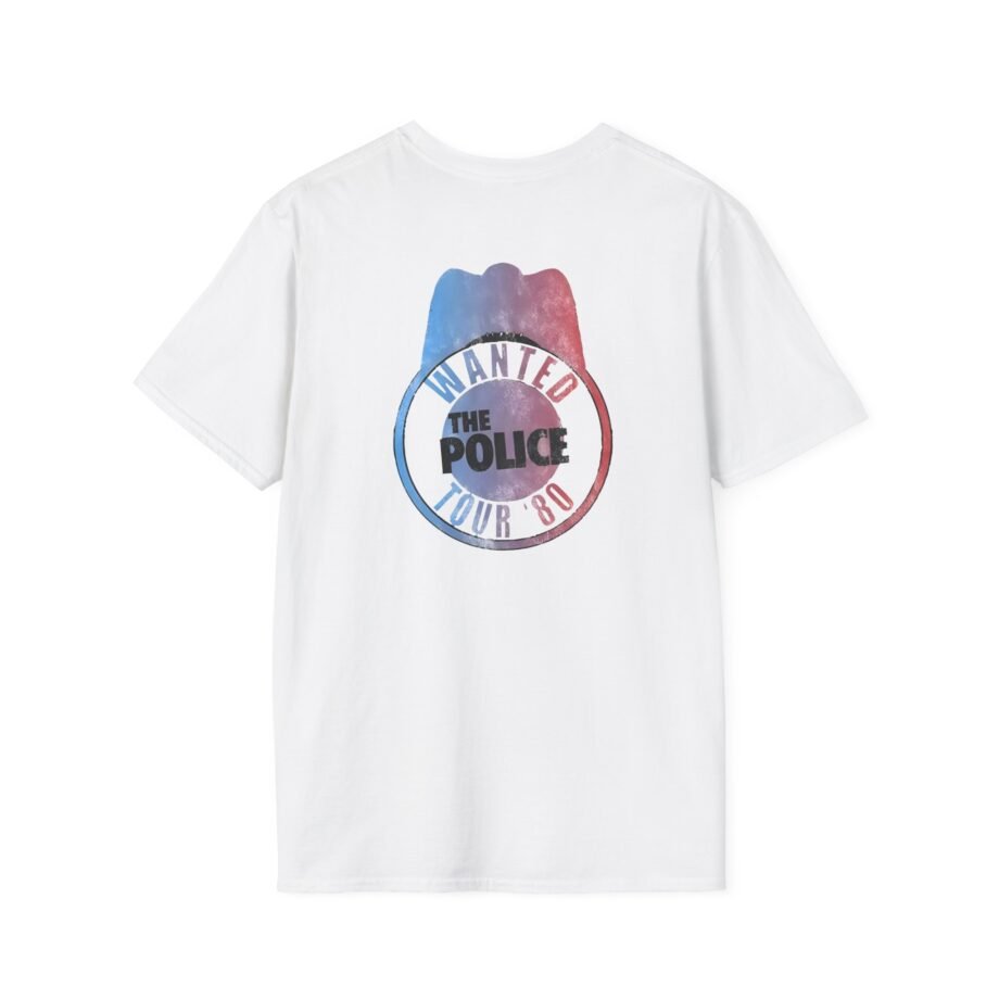 The Police Outlandos Bootleg 1980 Ragla Unisex Softstyle T-Shirt