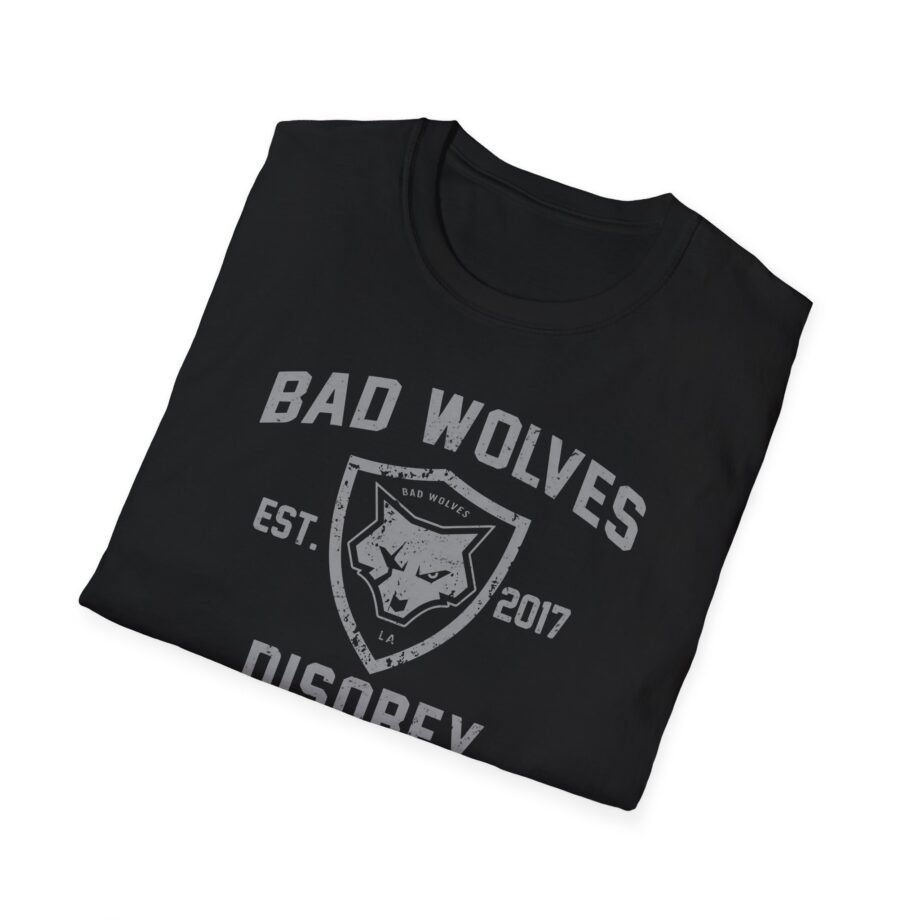 Bad Wolves Disobey Athletic Unisex Softstyle T-Shirt