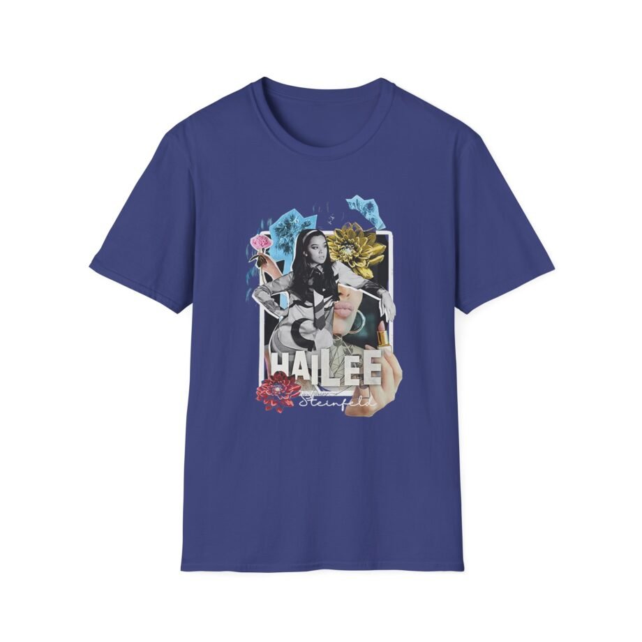 Hailee Steinfeld Retro Collage Unisex Softstyle T-Shirt