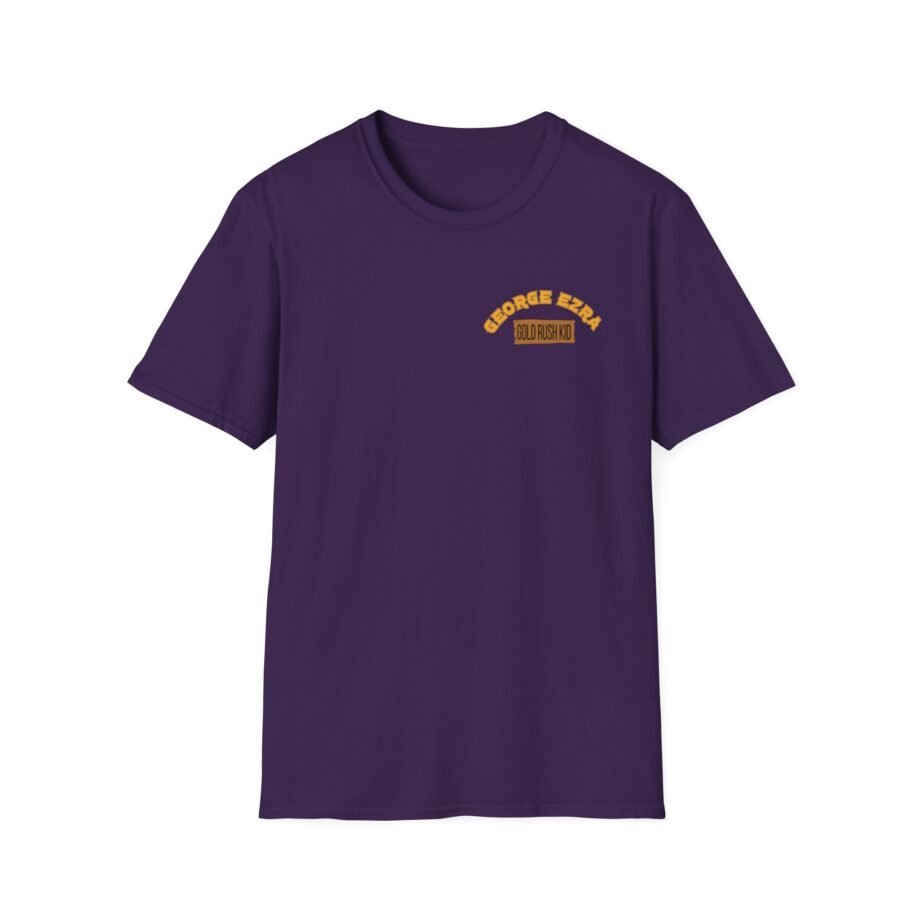 George Ezra Leaning Gold Rush Kid Unisex Softstyle T-Shirt