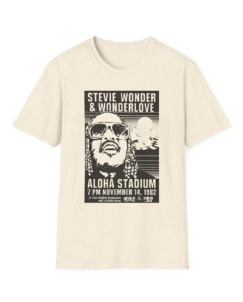 Stevie Wonder Aloha Stadium Unisex Softstyle T-Shirt