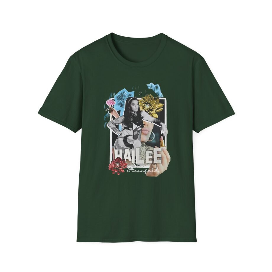 Hailee Steinfeld Retro Collage Unisex Softstyle T-Shirt