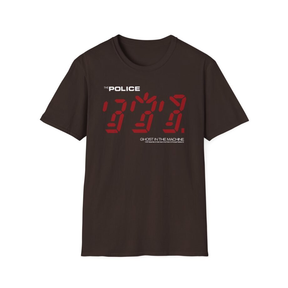 The Police Ghost in the Machine Unisex Softstyle T-Shirt