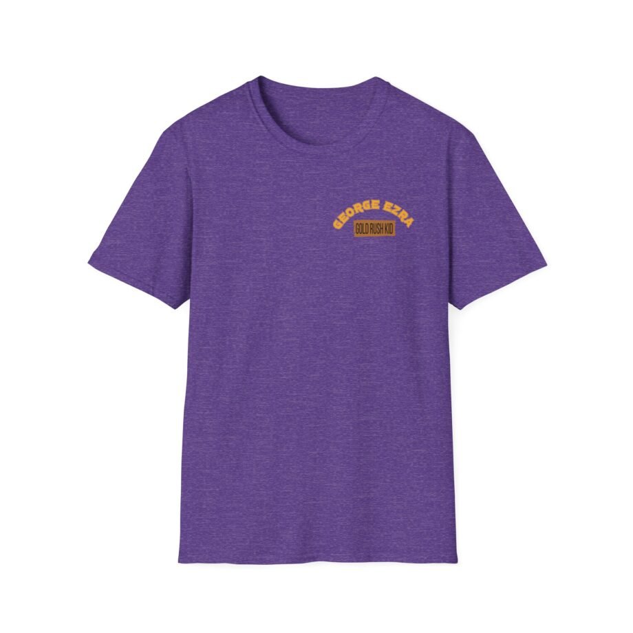George Ezra Leaning Gold Rush Kid Unisex Softstyle T-Shirt