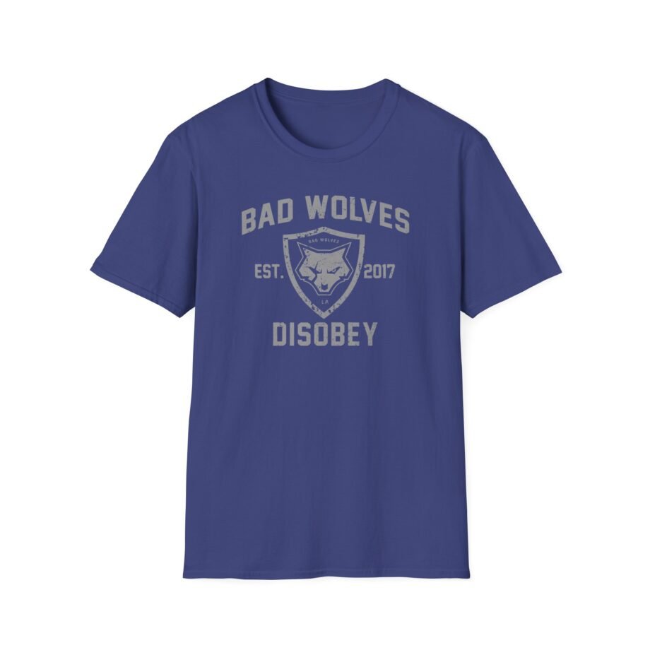 Bad Wolves Disobey Athletic Unisex Softstyle T-Shirt
