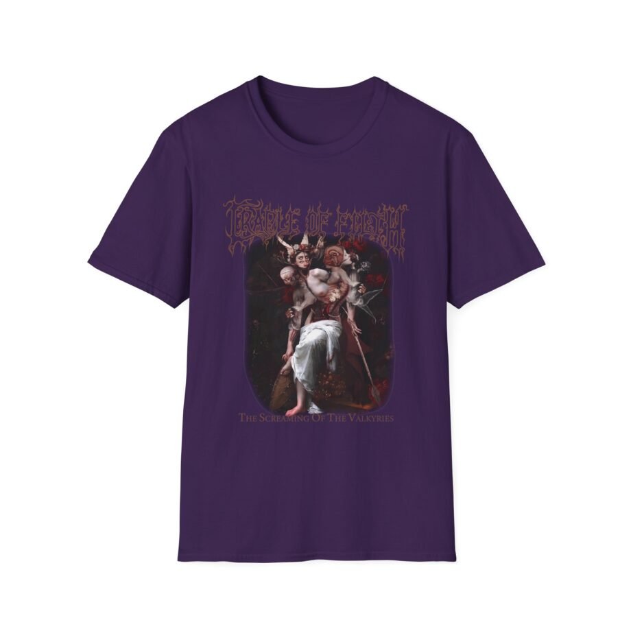 Cradle of Filth the Screaming of the Valkyries Unisex Softstyle T-Shirt