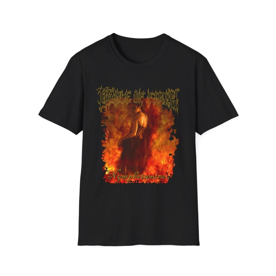 Cradle of Filth Nymphetamine Album Unisex Softstyle T-Shirt