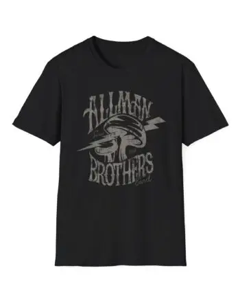 The Allman Brothers Shroom Lightning Unisex Softstyle T-Shirt