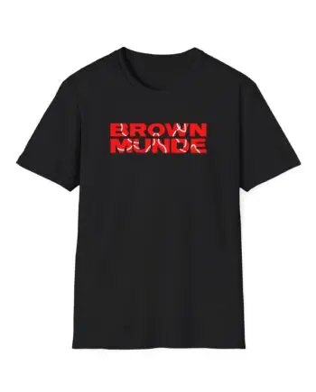 AP Dhillon Brown Munde Unisex Softstyle T-Shirt