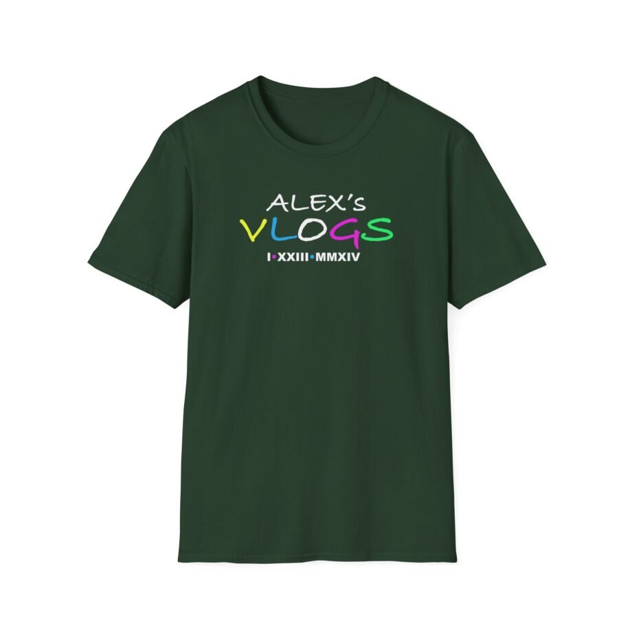 Alex Warren VLOGS Unisex Softstyle T-Shirt