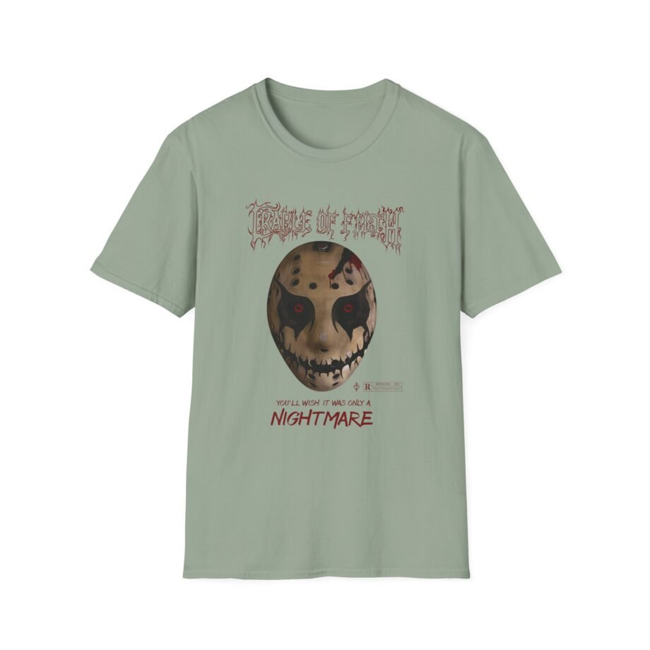 Cradle of Filth Halloween Hockey Mask Unisex Softstyle T-Shirt