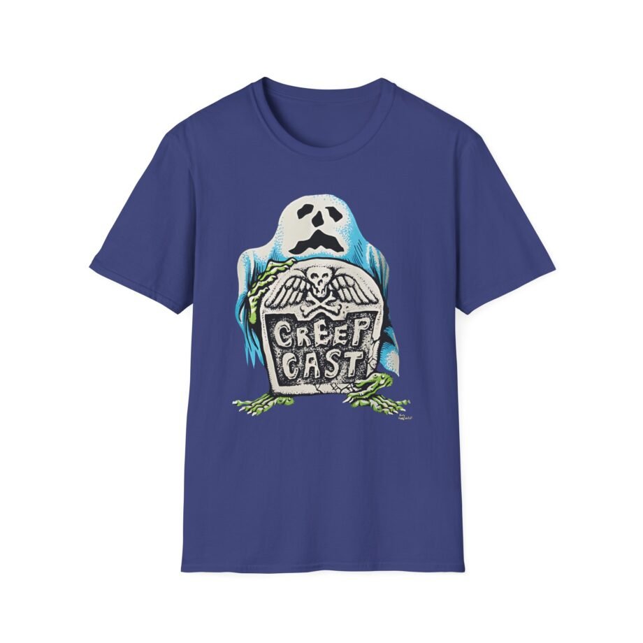 Creepcast Tombstone Unisex Softstyle T-shirt