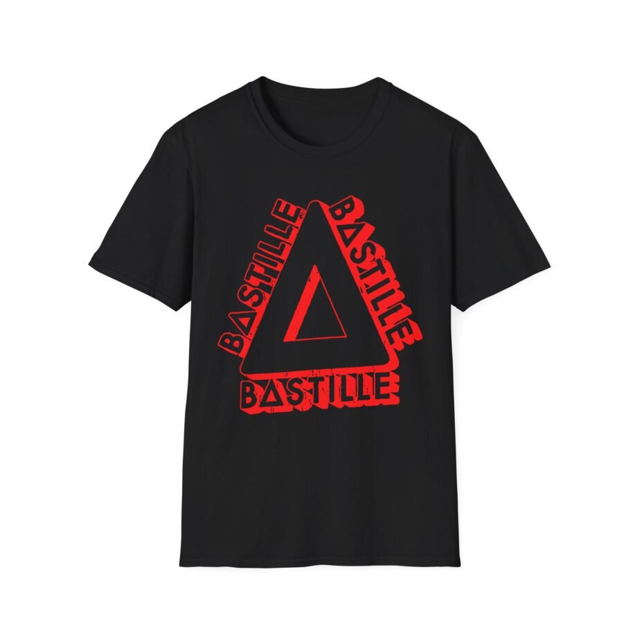 Bastille 3d Triangle Unisex Softstyle T-Shirt