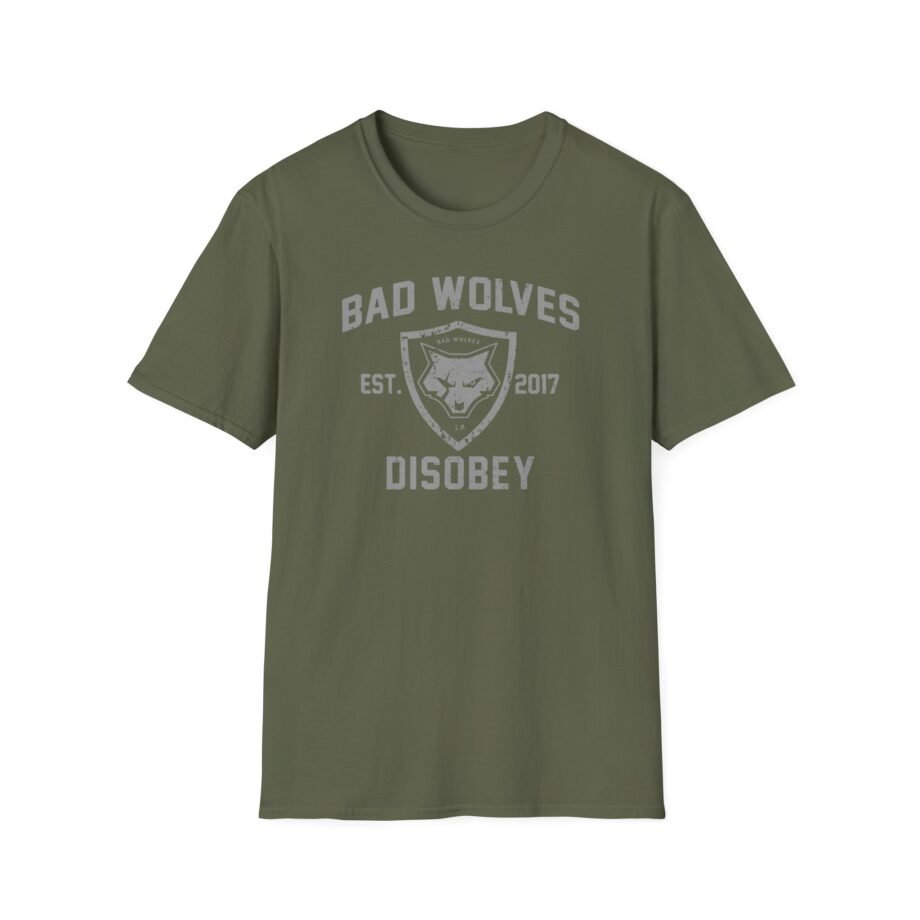 Bad Wolves Disobey Athletic Unisex Softstyle T-Shirt