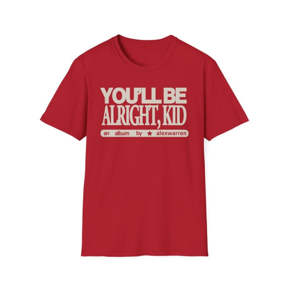 Alex Warren You’ll Be Alright Kid Unisex Softstyle T-Shirt