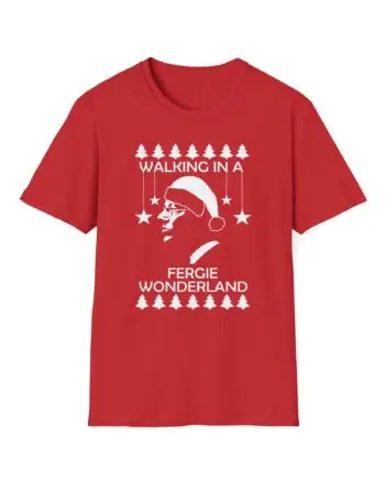 Fergie Christmas Unisex Softstyle T-shirt