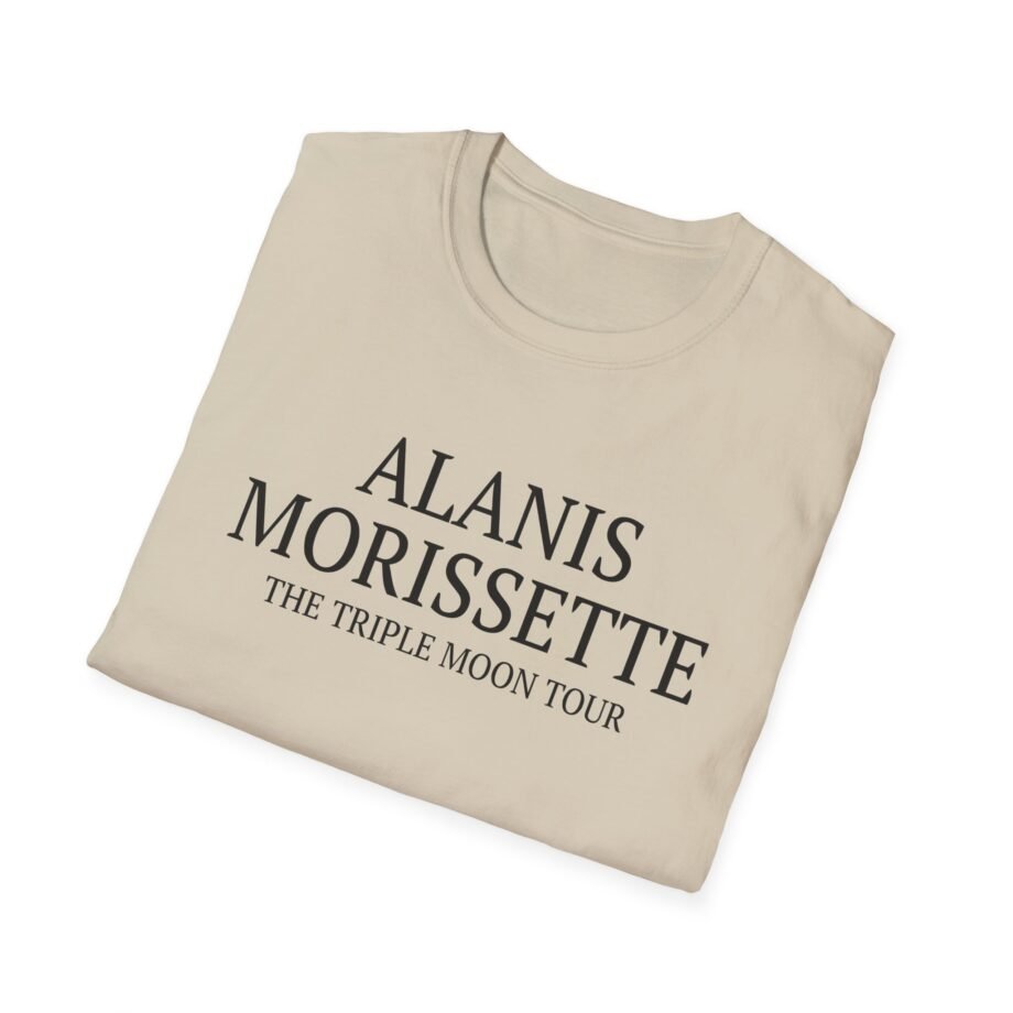 Alanis Morissette The Teple Moon Tour Unisex Softstyle T-Shirt