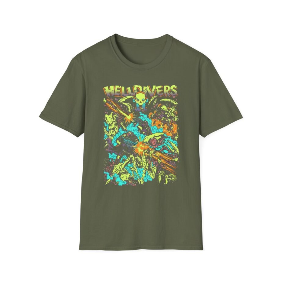 Helldivers the Taste of Freedom Unisex Soft-style T-shirt