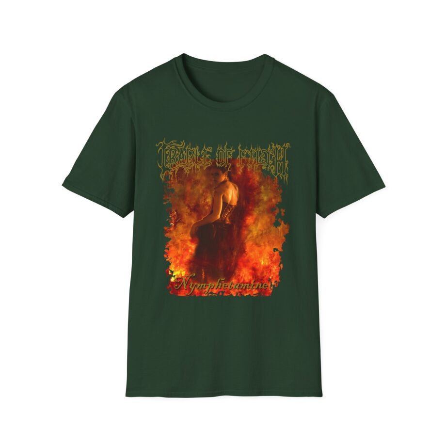 Cradle of Filth Nymphetamine Album Unisex Softstyle T-Shirt